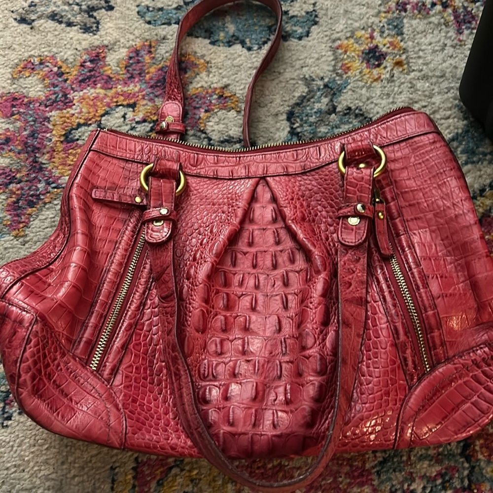Red Brahmin Bag